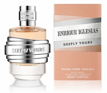 Tualetes ūdens Enrique Iglesias Deeply Yours Woman EDT 90 ml Sieviešu smaržas