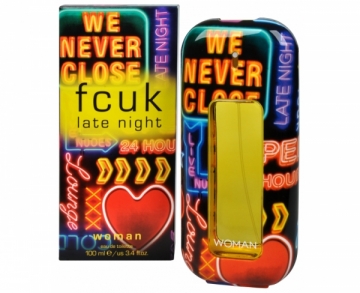 Fcuk Late Night for Her EDT 100ml Perfume for women