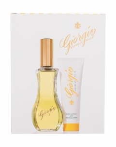 Perfumed water Giorgio Beverly Hills Yellow EDT 90ml (Set 3) Kvepalų ir kosmetikos rinkiniai