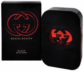 Tualetinis vanduo Gucci Guilty Black EDT 50ml Kvepalai moterims