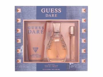 Perfumed water GUESS Dare Eau de Toilette 100ml (Set) Kvepalų ir kosmetikos rinkiniai