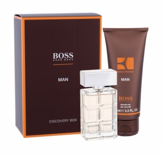 Tualetes ūdens Hugo Boss Boss Orange Man EDT 40ml (komplekts) Kvepalų ir kosmetikos rinkiniai