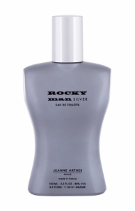 eau de toilette Jeanne Arthes Rocky Man Silver EDT 100ml Perfumes for men