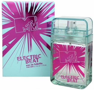 Perfumed water MTV Electric Beat EDT 50 ml Perfume for women