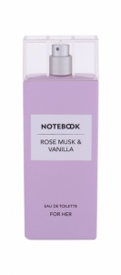 Perfumed water Notebook Fragrances Rose Musk & Vanilla EDT100ml Perfume for women