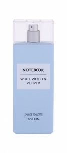 Tualetinis vanduo Notebook Fragrances White Wood & Vetiver EDT 100ml Kvepalai vyrams