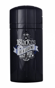 Tualetes ūdens Paco Rabanne Black XS Be a Legend Iggy Pop Eau de Toilette 100ml (testeris) Vīriešu smaržas