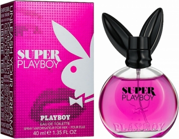 Tualetinis vanduo Playboy Super Playboy For Her EDT 40 ml Kvepalai moterims