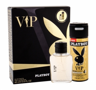 Tualetes ūdens Playboy VIP For Him Eau de Toilette 60ml (Rinkinys) Vīriešu smaržas