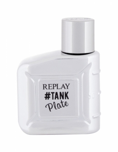 Tualetes ūdens Replay #Tank Plate EDT 50ml Vīriešu smaržas