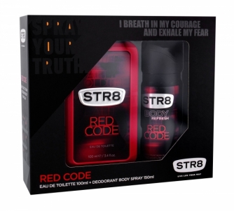 Tualetinis vanduo STR8 Red Code Eau de Toilette 100ml (Rinkinys) Духи для мужчин