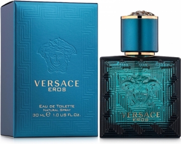 Tualetes ūdens Versace Eros EDT 30ml Vīriešu smaržas