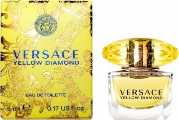 Tualetinis vanduo Versace Yellow Diamond EDT 5ml Kvepalai moterims