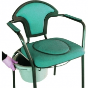 Tualeto kėdė žalia
