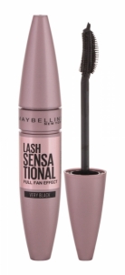 Maybelline Lash Sensational Mascara Cosmetic 9,5ml Black Skropstu tušas