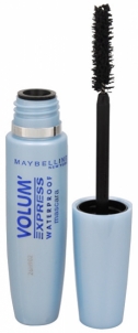 Tušas akims Maybelline Waterproof Mascara for instant volume Volum Express 8.5 ml Black Tušai acis