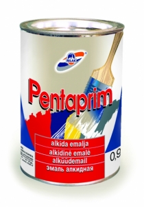Universalus alkidinis emalis Pentaprim 0.45 l Balta Emaljas krāsas