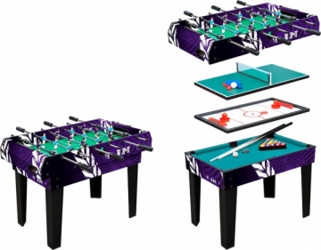 Universalus žaidimų stalas WORKER 4in1 Table football