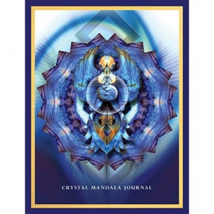 Užrašinė Crystal Mandala Journal Blue Angel Dažādi nieki