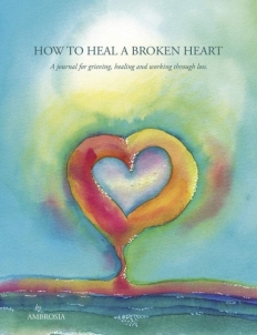 Užrašinė How to heal a broken heart a journal Blue Angel