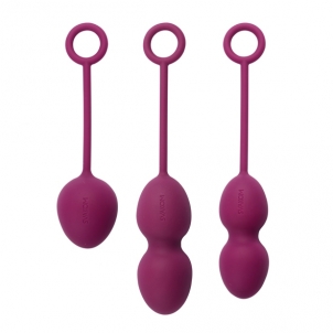 Vaginaliniai kamuoliukai SVAKOM Nova kegel balls (Violetiniai) Vaginaliniai bumbiņas
