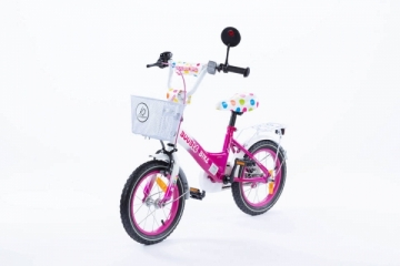 Vaikiškas dviratis - TomaBike Bubble, 14 colių, rožinis