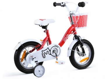 Vaikiškas dviratis "Royal Baby Girls Chipmunk MM 12", raudonas