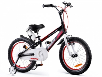 Vaiki&scaron;kas dviratis &quot;Royal Baby SPACE No. 1 18&quot;, juodas Bikes for kids