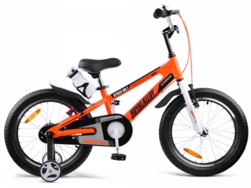 Vaikiškas dviratis Royal Baby SPACE No. 1 oranžinis