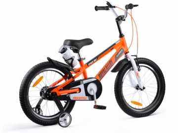 Vaikiškas dviratis "Royal Baby SPACE No. 1 18", oranžinis