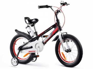 Vaiki&scaron;kas dviratis &quot;Royal Baby Space no.1 16&quot;, juodas Bikes for kids