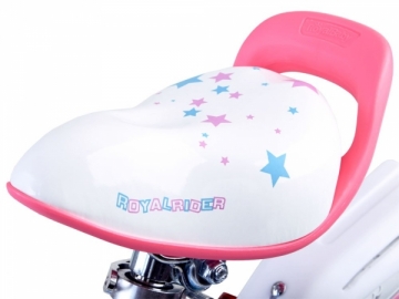 Vaikiškas dviratis "Royal Baby Star Girl 12", rožinis