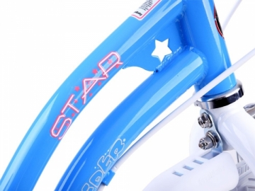 Vaikiškas dviratis Royal Baby Star Girl, mėlynas