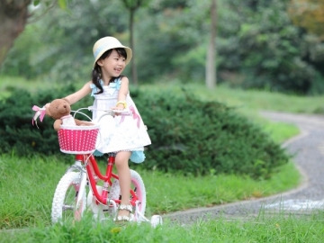 Vaikiškas dviratis Royal Baby Star Girl, mėlynas