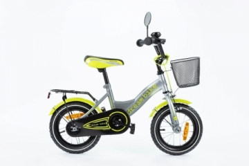 Vaikiškas dviratis Tomabike 12", žalias