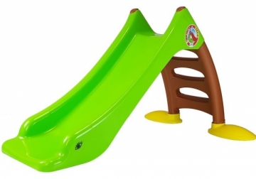Vaikiška čiuožykla Slide, žalia Žaidimų aikštelės, supynės