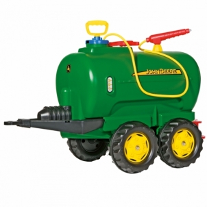 Vaikiška dviejų ašių cisterna - Rolly Toys, žalia Priedai vaikiškiems automobiliams