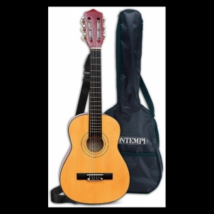 Vaikiška gitara Classical wooden guitar 75 cm with bag