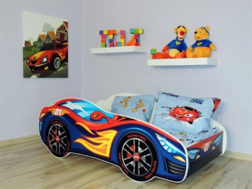 Vaikiška lova - mašina Speed Vaikiškos lovos