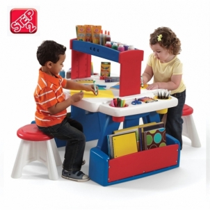 Vaikiškas dailės stalas - Step2