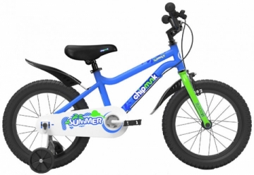 Vaikiškas dviratis "Royal Baby Chipmunk Summer 16", mėlynas