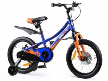 Vaikiškas dviratis Royal Baby Explorer Chipmunk 16, mėlynas Dviračiai, triračiai vaikams