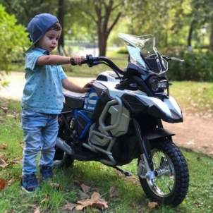 Vaikiškas elektrinis motociklas - BMW R1250, juodas