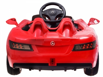 Vaikiškas elektromobilis "Mercedes SLR", raudonas