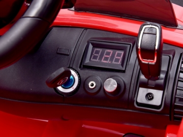Vaikiškas elektromobilis "Mercedes SLR", raudonas