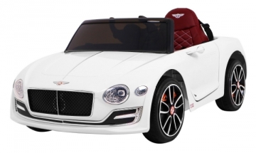 Vaikiškas elektromobilis Bentley EXP12, baltas Cars for kids