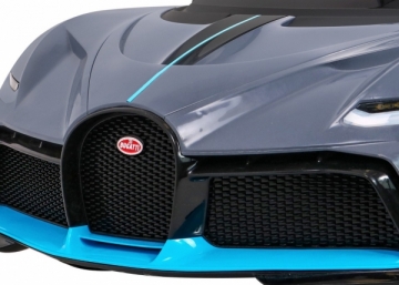 Vaikiškas elektromobilis Bugatti Divo, pilkas