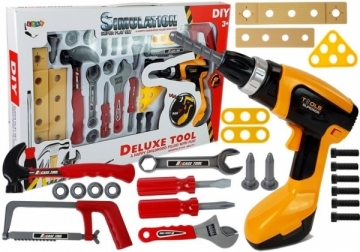 Vaikiškas įrankių rinkinys &quot;Deluxe Tool&quot; Profesiju rotaļlietas