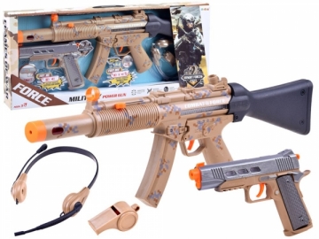 Vaikiškas kareivio rinkinys Žaisliniai ginklai