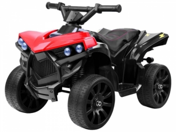 Vaikiškas keturratis Quad ATV, raudonas